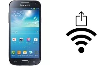 Générer un QR code avec la clé Wifi sur un Samsung I9190 Galaxy S4 mini