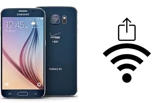 Générer un QR code avec la clé Wifi sur un Samsung Galaxy S6 (USA)