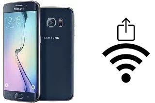 Générer un QR code avec la clé Wifi sur un Samsung Galaxy S6 edge