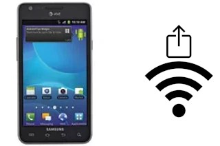 Générer un QR code avec la clé Wifi sur un Samsung Galaxy S II I777