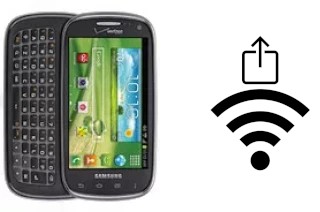 Générer un QR code avec la clé Wifi sur un Samsung Galaxy Stratosphere II I415