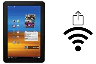 Générer un QR code avec la clé Wifi sur un Samsung Galaxy Tab 10.1 LTE I905