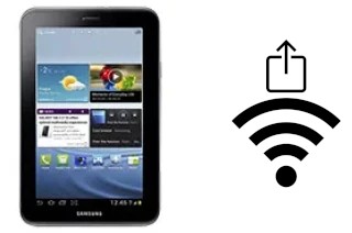 Générer un QR code avec la clé Wifi sur un Samsung Galaxy Tab 2 7.0 P3100