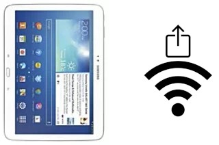 Générer un QR code avec la clé Wifi sur un Samsung Galaxy Tab 3 10.1 P5200