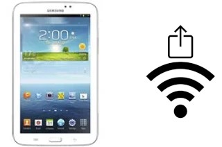 Générer un QR code avec la clé Wifi sur un Samsung Galaxy Tab 3 7.0 WiFi