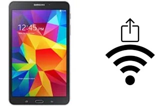Générer un QR code avec la clé Wifi sur un Samsung Galaxy Tab 4 8.0 (2015)