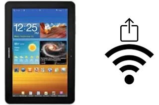 Générer un QR code avec la clé Wifi sur un Samsung Galaxy Tab 8.9 P7310