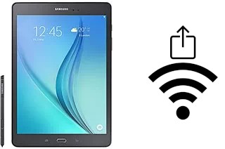 Générer un QR code avec la clé Wifi sur un Samsung Galaxy Tab A & S Pen