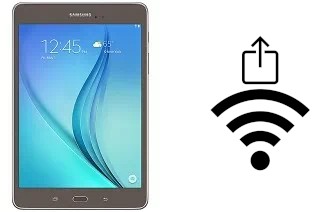 Générer un QR code avec la clé Wifi sur un Samsung Galaxy Tab A 8.0