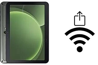 Générer un QR code avec la clé Wifi sur un Samsung Galaxy Tab Active5 Pro