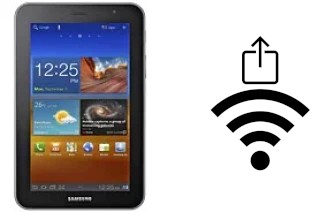 Générer un QR code avec la clé Wifi sur un Samsung P6200 Galaxy Tab 7.0 Plus