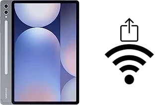 Générer un QR code avec la clé Wifi sur un Samsung Galaxy Tab S10+