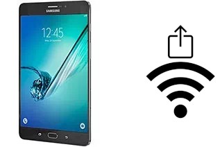 Générer un QR code avec la clé Wifi sur un Samsung Galaxy Tab S2 8.0