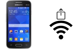 Générer un QR code avec la clé Wifi sur un Samsung Galaxy Ace NXT