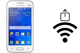 Générer un QR code avec la clé Wifi sur un Samsung Galaxy V Plus