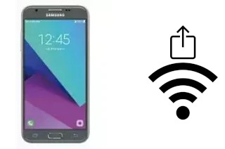 Générer un QR code avec la clé Wifi sur un Samsung Galaxy Wide2