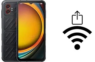 Générer un QR code avec la clé Wifi sur un Samsung Galaxy XCover7 Pro