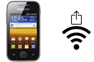 Générer un QR code avec la clé Wifi sur un Samsung Galaxy Y S5360