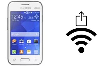 Générer un QR code avec la clé Wifi sur un Samsung Galaxy Young 2