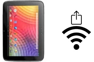 Générer un QR code avec la clé Wifi sur un Samsung Google Nexus 10 P8110