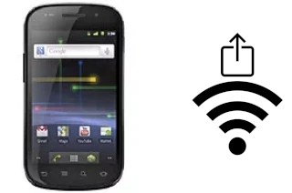 Générer un QR code avec la clé Wifi sur un Samsung Google Nexus S I9023