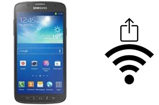 Générer un QR code avec la clé Wifi sur un Samsung Galaxy S4 Active LTE-A