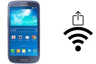 Générer un QR code avec la clé Wifi sur un Samsung I9301I Galaxy S3 Neo