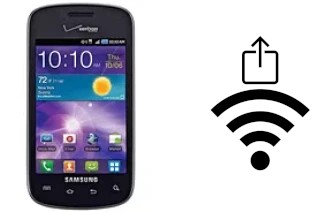 Générer un QR code avec la clé Wifi sur un Samsung I110 Illusion