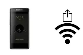 Générer un QR code avec la clé Wifi sur un Samsung Leadership 8