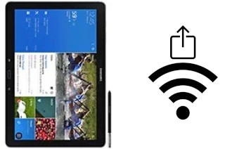 Générer un QR code avec la clé Wifi sur un Samsung Galaxy Note Pro 12.2 3G