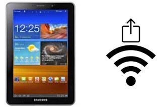 Générer un QR code avec la clé Wifi sur un Samsung P6810 Galaxy Tab 7.7