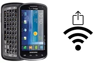 Générer un QR code avec la clé Wifi sur un Samsung I405 Stratosphere