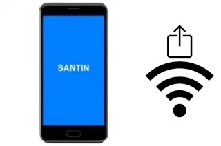 Générer un QR code avec la clé Wifi sur un Santin Marconi
