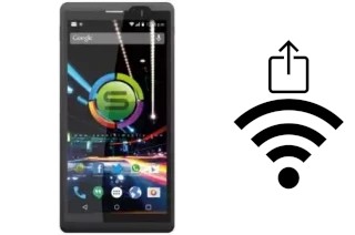 Générer un QR code avec la clé Wifi sur un Sendtel C455