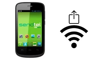 Générer un QR code avec la clé Wifi sur un Sendtel S7054
