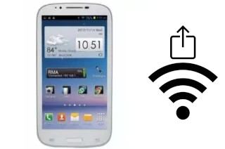 Générer un QR code avec la clé Wifi sur un Sensonic Quickfone N2