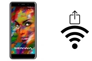 Générer un QR code avec la clé Wifi sur un Senwa Inizio lte