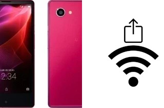 Générer un QR code avec la clé Wifi sur un Sharp Aquos Xx2 Mini