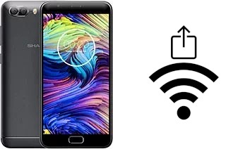 Générer un QR code avec la clé Wifi sur un Sharp R1S