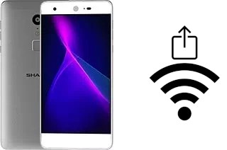 Générer un QR code avec la clé Wifi sur un Sharp Z2