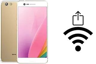 Générer un QR code avec la clé Wifi sur un Sharp Z3
