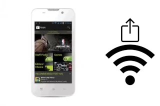 Générer un QR code avec la clé Wifi sur un SingTech SGT-I10