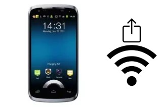 Générer un QR code avec la clé Wifi sur un SingTech SGT-X41