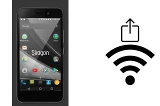 Générer un QR code avec la clé Wifi sur un Siragon SP-5200