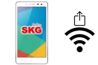 Générer un QR code avec la clé Wifi sur un SKG Modern S1