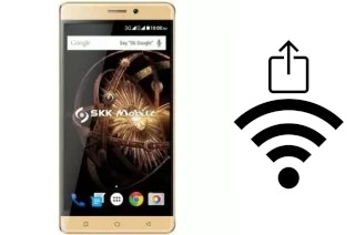Générer un QR code avec la clé Wifi sur un SKK Chronos Byte