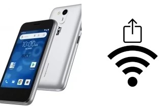 Générer un QR code avec la clé Wifi sur un Sky-Devices E55 Max