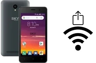 Générer un QR code avec la clé Wifi sur un Sky-Devices Elite A5