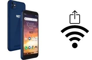 Générer un QR code avec la clé Wifi sur un Sky-Devices Elite E55 MAX