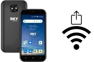 Générer un QR code avec la clé Wifi sur un Sky-Devices Elite H5